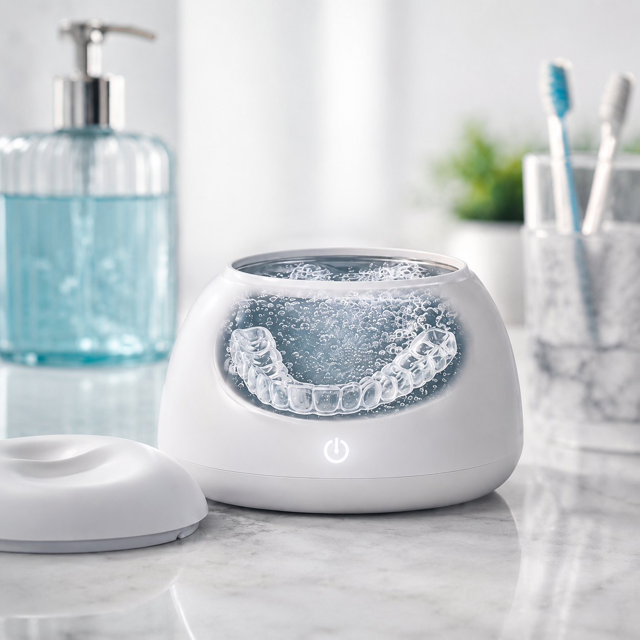 KOREL Ultrasonic Cleaner for Retainers, Aligners & Mouthguards