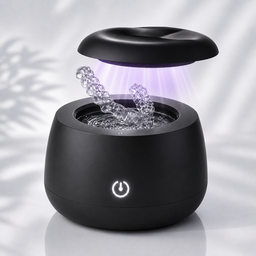 KOREL Ultrasonic Cleaner for Retainers, Aligners & Mouthguards