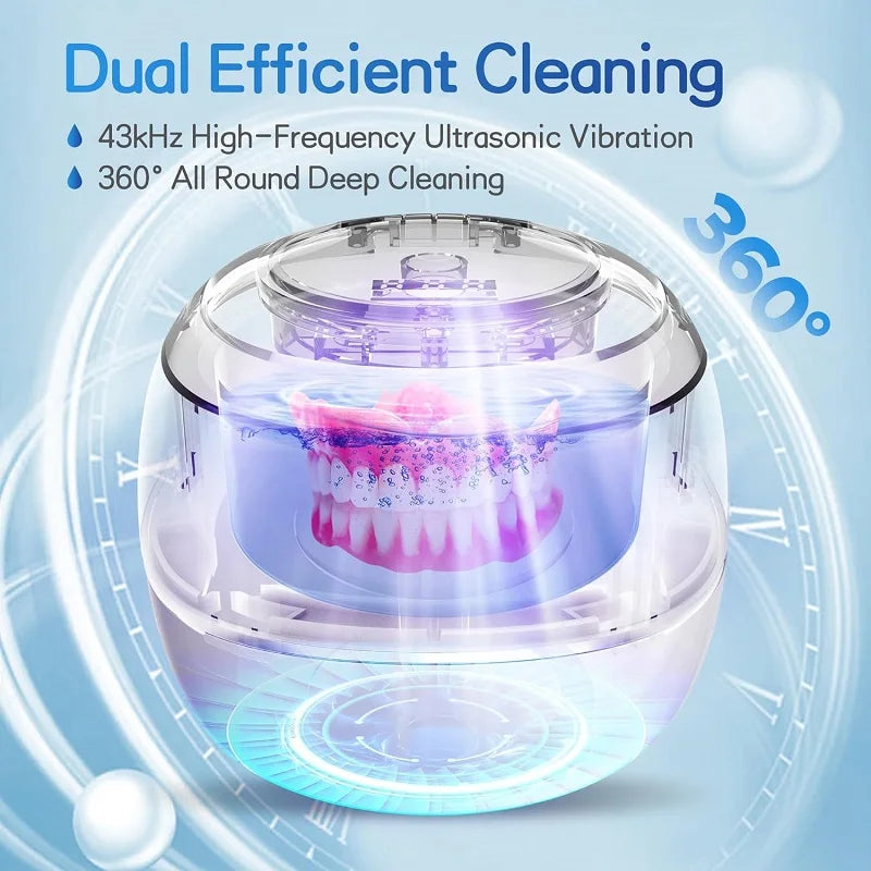 KOREL Ultrasonic Cleaner — Best Value Bundle (2× Cleaners + Free Microfiber Towel)