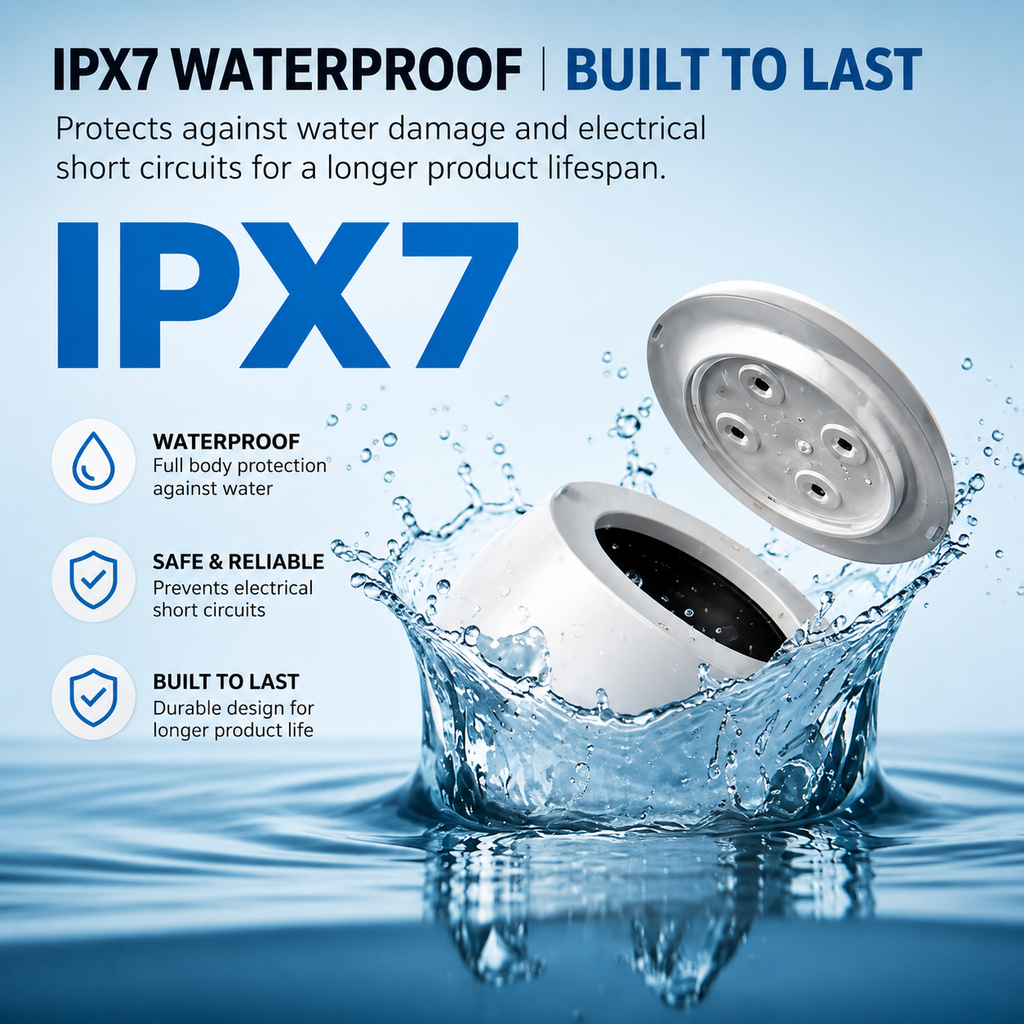 KOREL IPX7 waterproof ultrasonic cleaner designed for safe, durable oral appliance cleaning